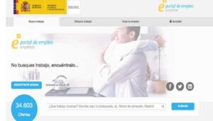 Portal de empleo del SEPE