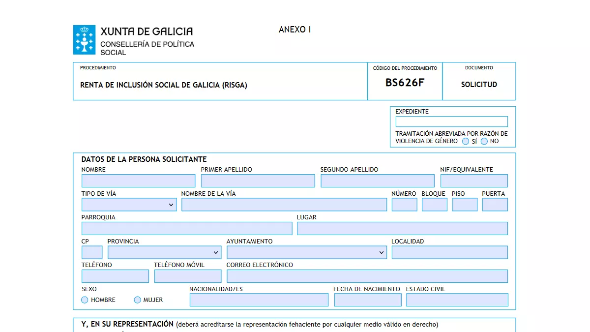 Renta Mínima de Inserción de Galicia (Risga)