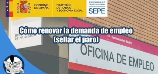 Cómo renovar la demanda de empleo sellar el paro