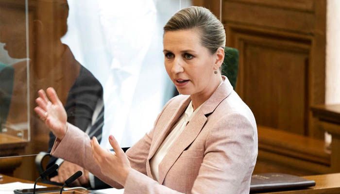 Primera ministra danesa, Mette Frederiksen