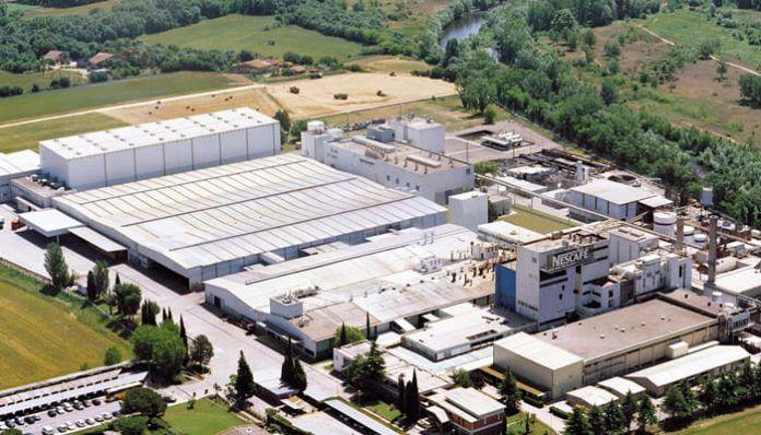 empleo centro de producción de Nestlé enGirona