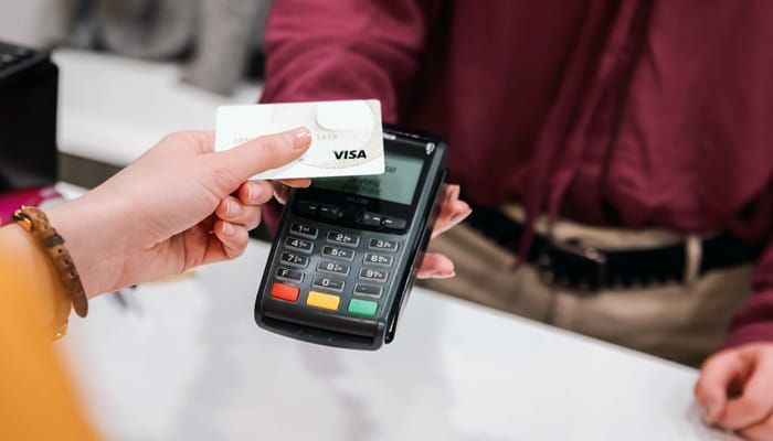 pago con tarjeta credito datafono