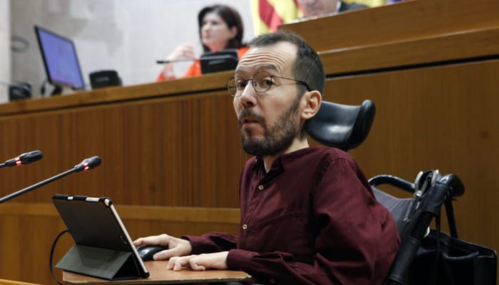 Portavoz de Unidas Podemos, Pablo Echenique
