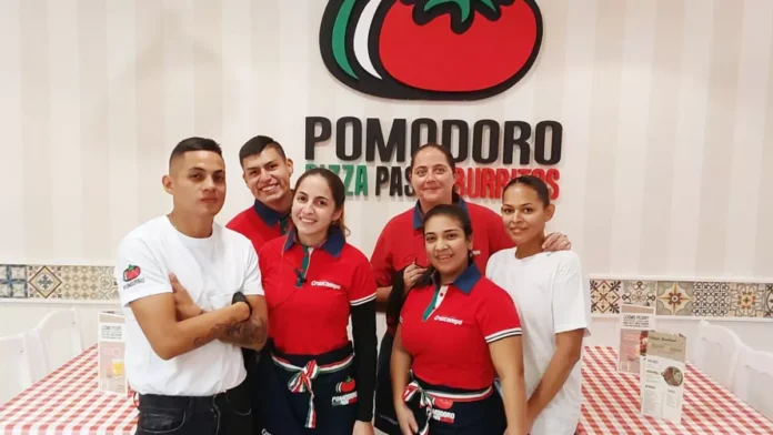 Pomodoro busca personal para trabajar en su restaurante