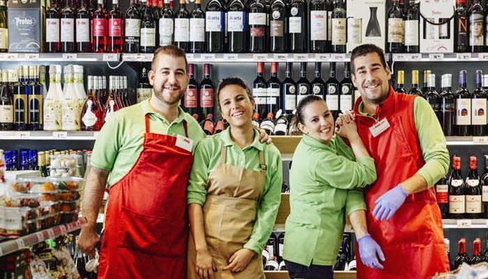 trabajar en supermercados mas