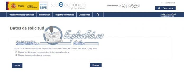 Cómo Solicitar El Certificado De Prestaciones Del Sepe 7635