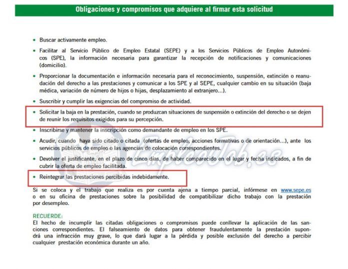 ¿Qué pasa si estoy cobrando el paro y empiezo a trabajar? ¿Lo pierdo?
