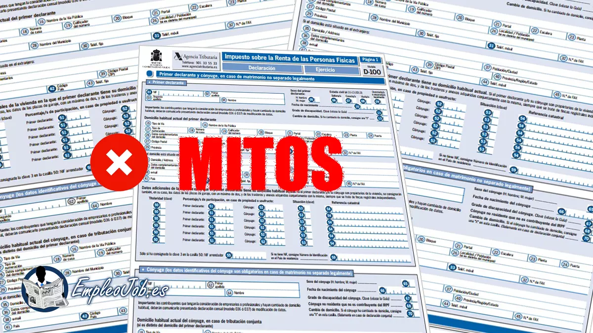 mitos declaracion de la renta