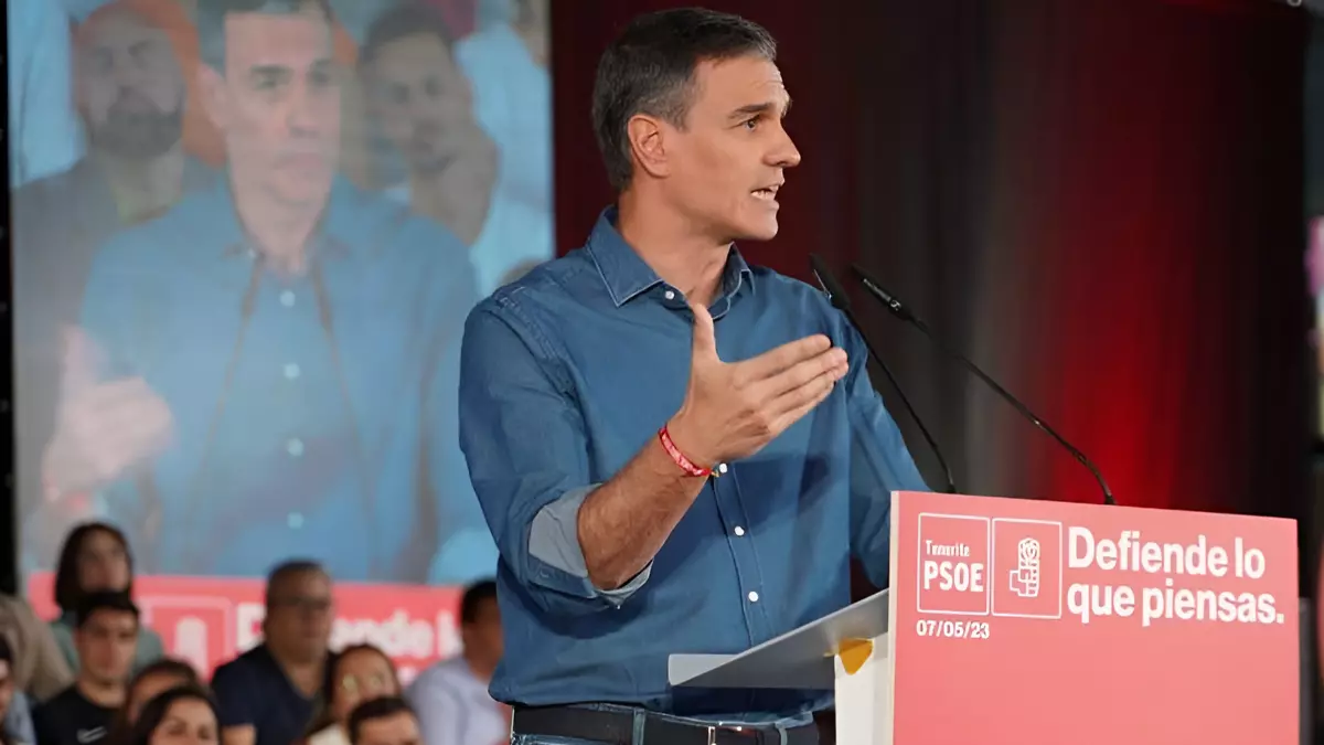 Pedro Sánchez en Santa Cruz de Tenerife