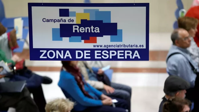 renta presencial sala de espera