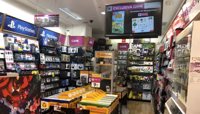 Trabajo en tienda Game