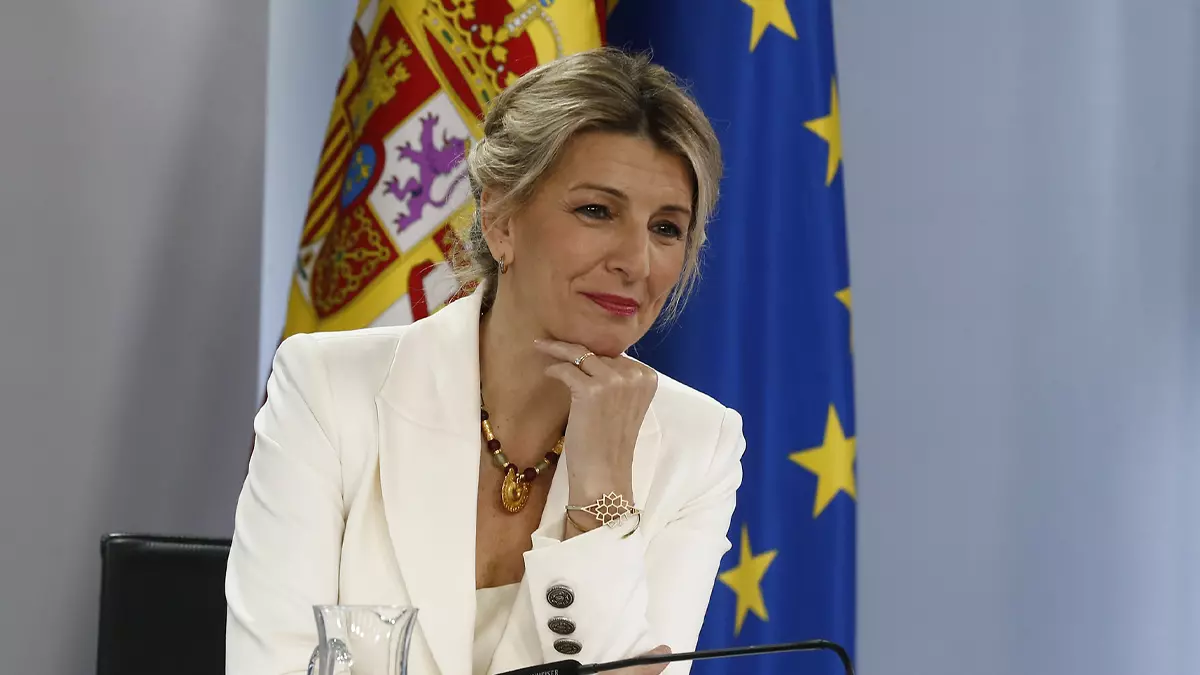 Ministra de Trabajo Yolanda Díaz