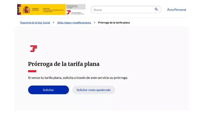 Cómo solicitar la prórroga de la tarifa plana de autónomos