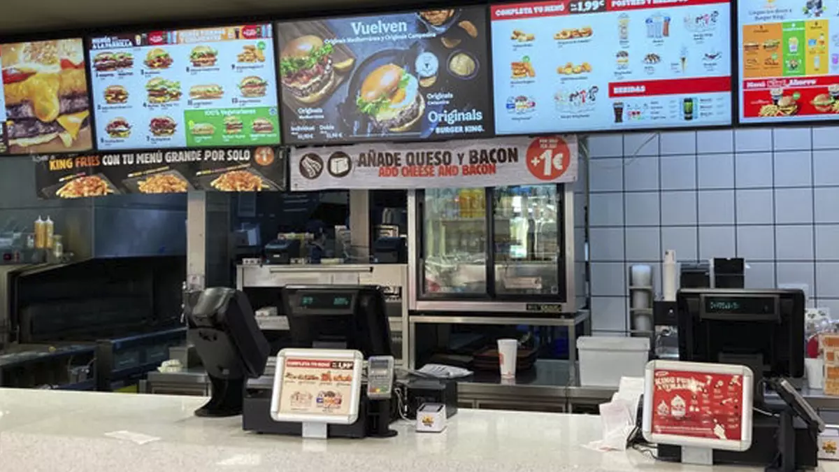 Despedido un trabajador de Burger King por apropiarse de las ventas de clientes para conseguir puntos
