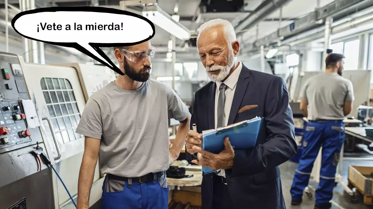 Consigue el despido improcedente tras mandar a la mierda a su jefe