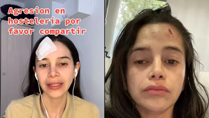 Polémico vídeo de una trabajadora denunciando la agresión sufrida por su jefe tras renunciar al trabajo por las condiciones laborales y reclamarle el dinero que le debe