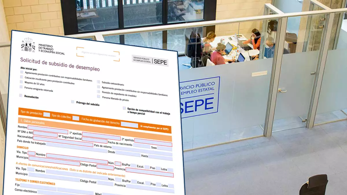 Límite de rentas para solicitar el subsidio por desempleo del SEPE