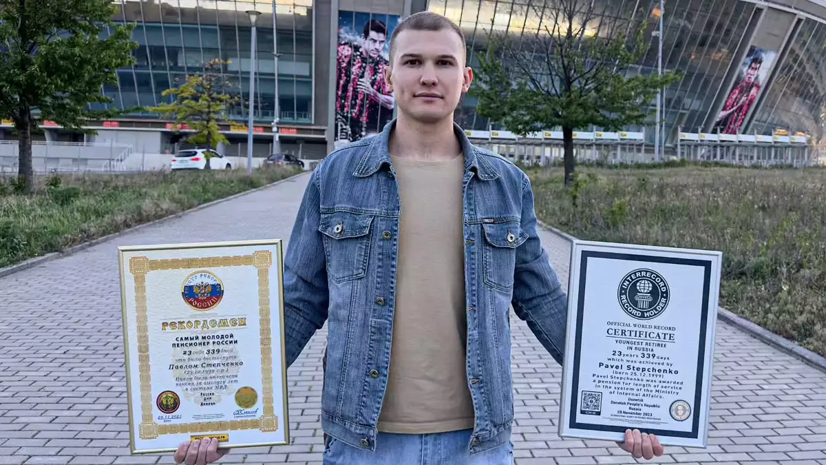 Pavel Stepchenko el joven ruso que ha conseguido jubilarse a los 23 años