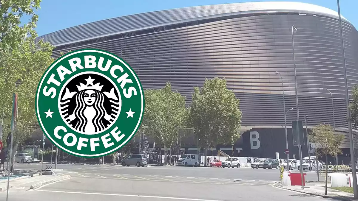 Nuevo Starbucks en el Santiago Bernabéu