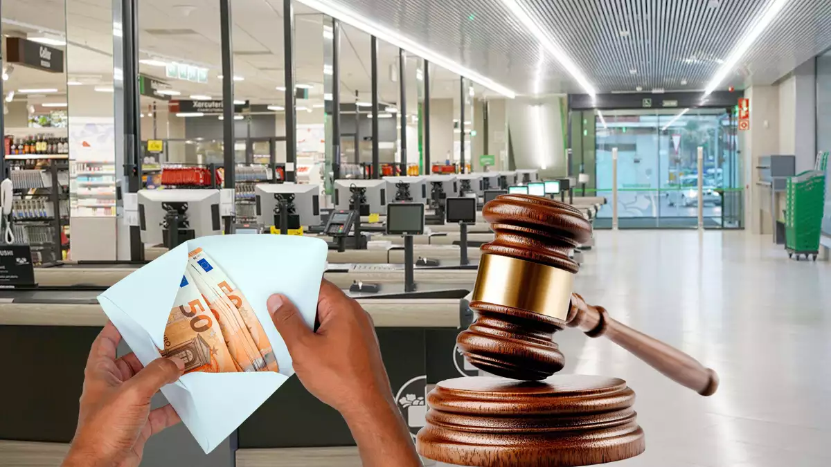 Confirman el despido de una trabajadora de Mercadona que se quedó un sobre con 100 euros