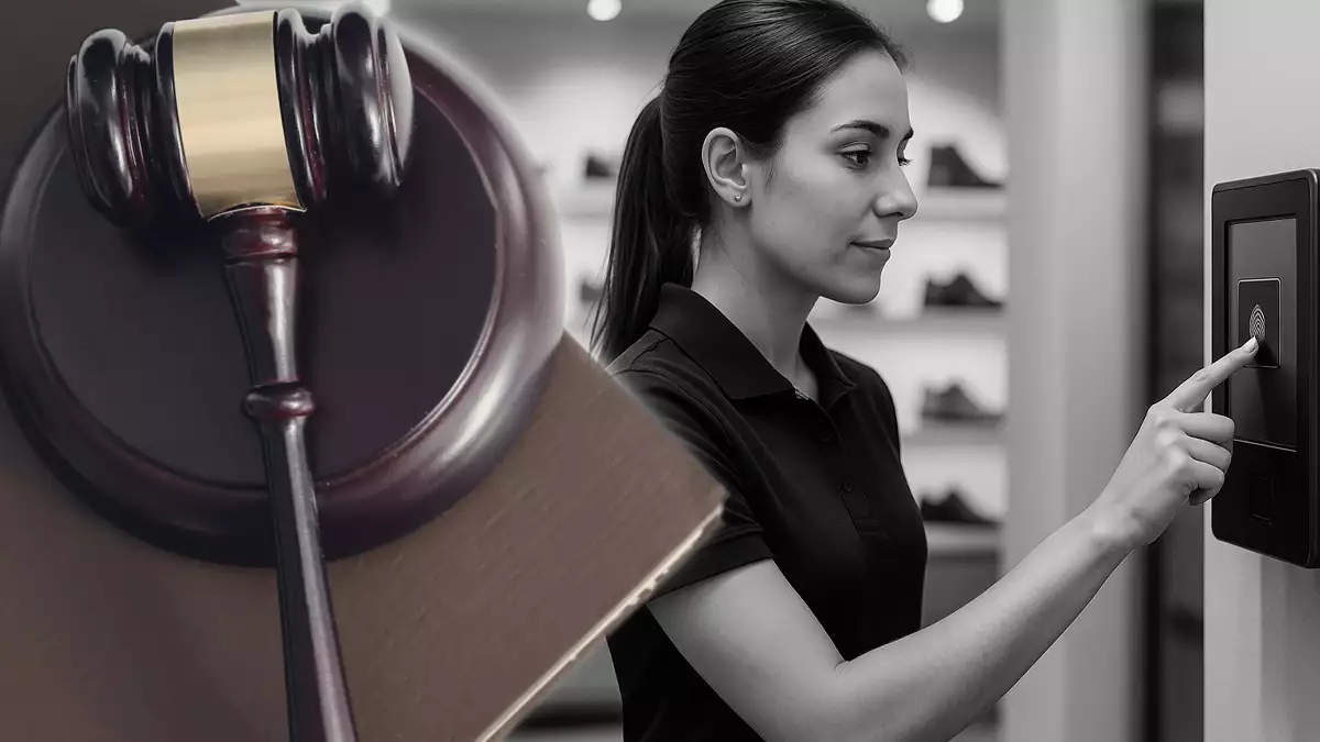 Dependienta despedida por falsificar el registro horario