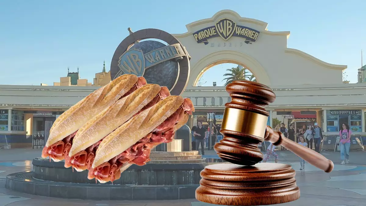 Despedida trabajadora del Parque Warner por regalar tres bocadillos