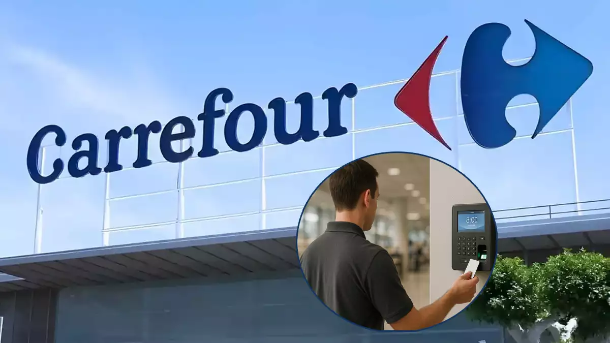 Carrefour condenada a indemnizar a un trabajador despedido por no fichar los descansos