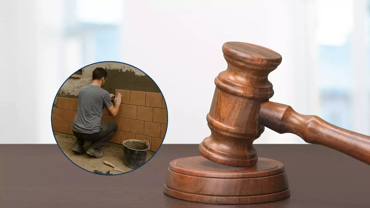 Confirman el despido de un trabajador de baja por lesión de rodilla que estuvo reformando la fachada de su casa