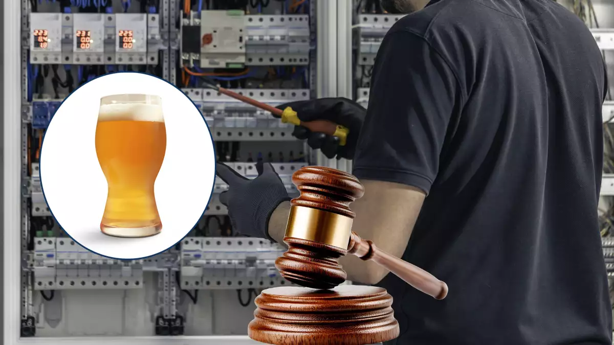Improcedente el despido de un electricista acusado de beber alcohol en su jornada laboral
