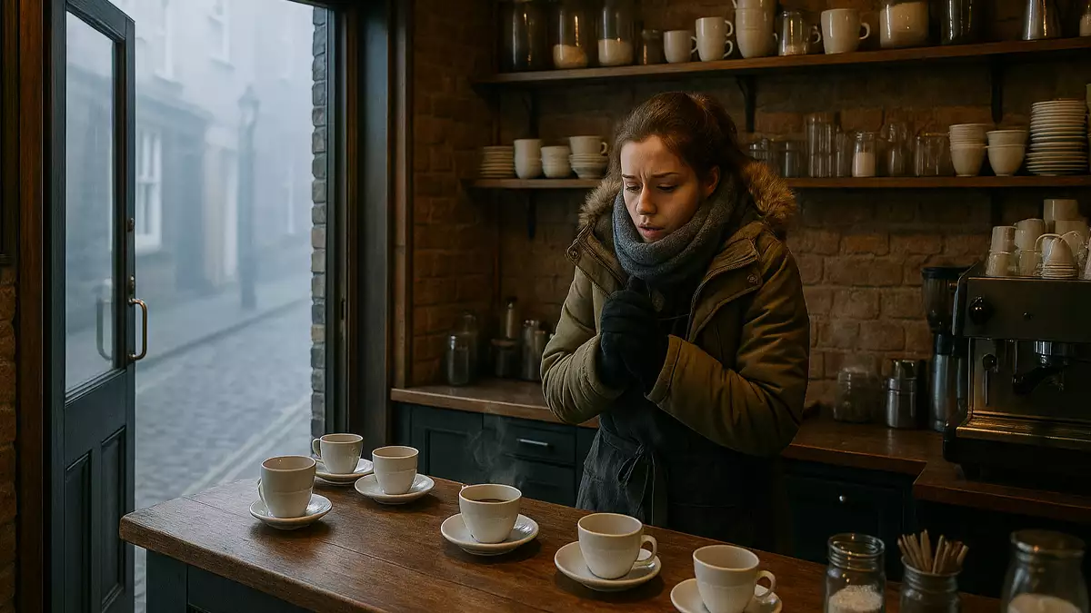 Una camarera denunció trabajar a 12 °C sin calefacción, fue despedida y ganó 23.000 € en los tribunales. Tras el fallo, la cafetería cerró en Londres.
