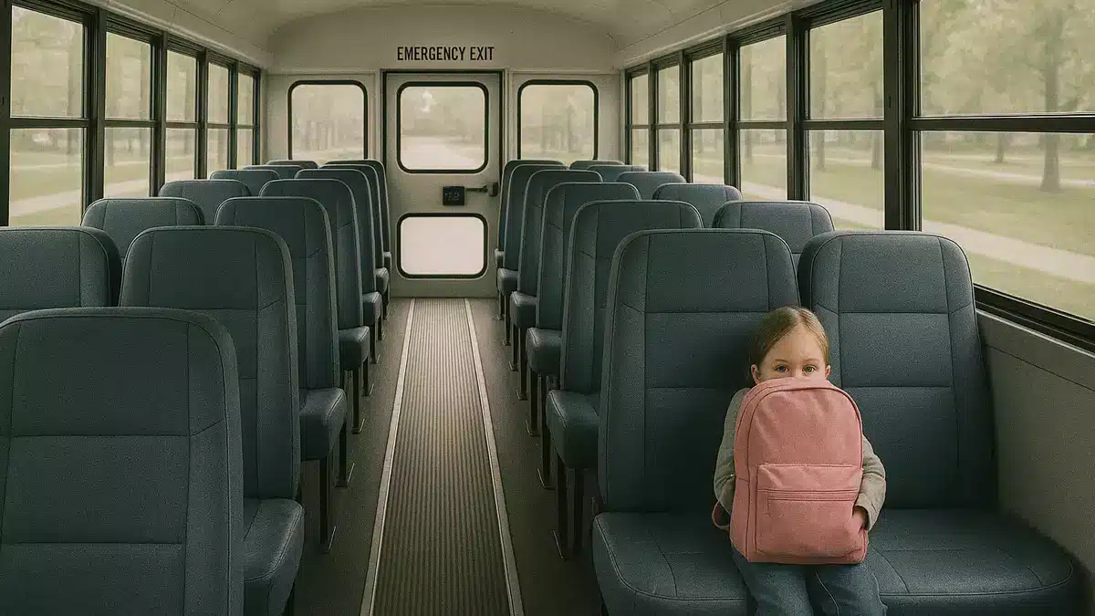 Despedida una Auxiliar de ruta escolar por olvidarse a una niña de año en el autobús