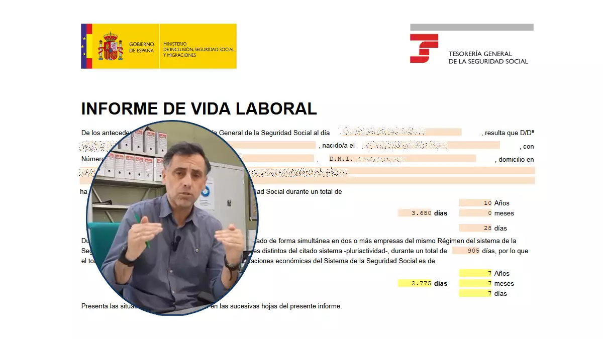 Funcionario explica como afectan los periodos superpuestos en la vida laboral