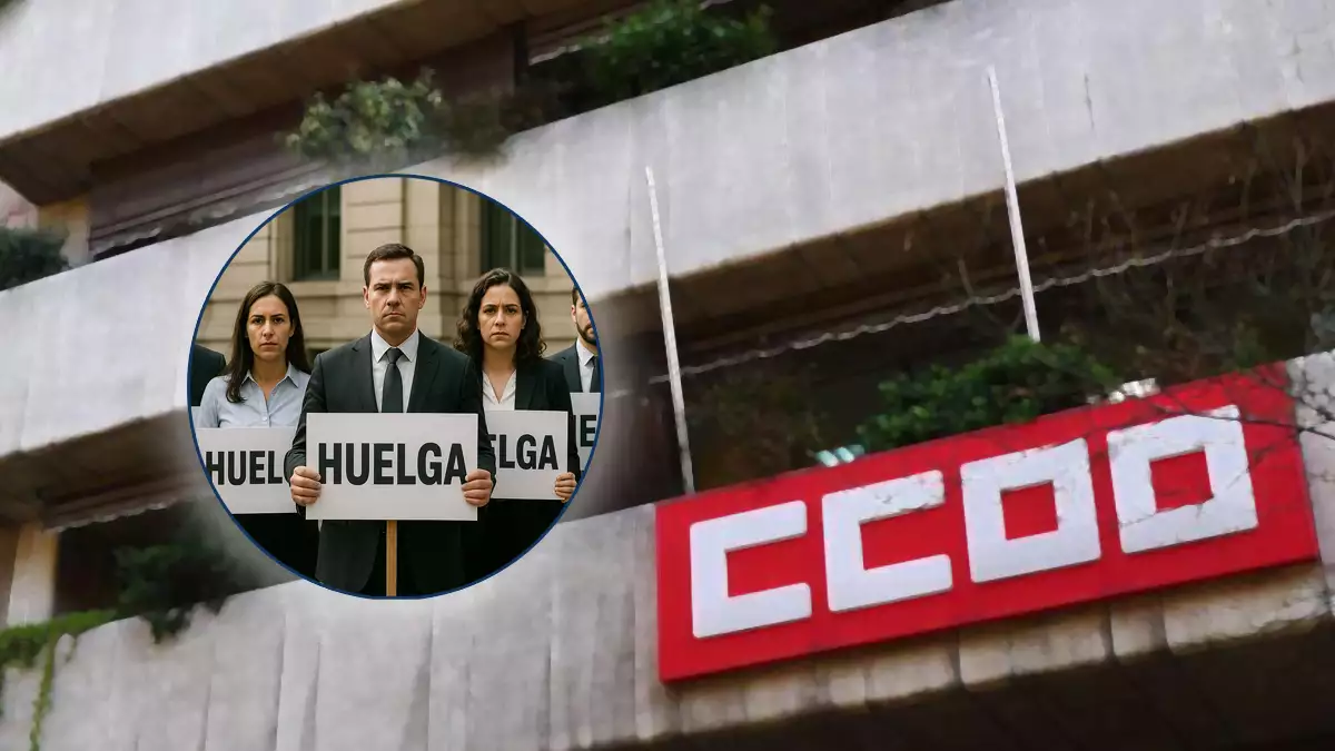 CCOO condenado a indemnizar a sus trabajadores por obligarlos a trabajar durante la huelga