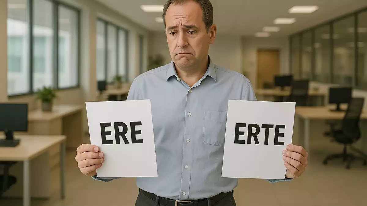 Diferencia entre ERE y ERTE