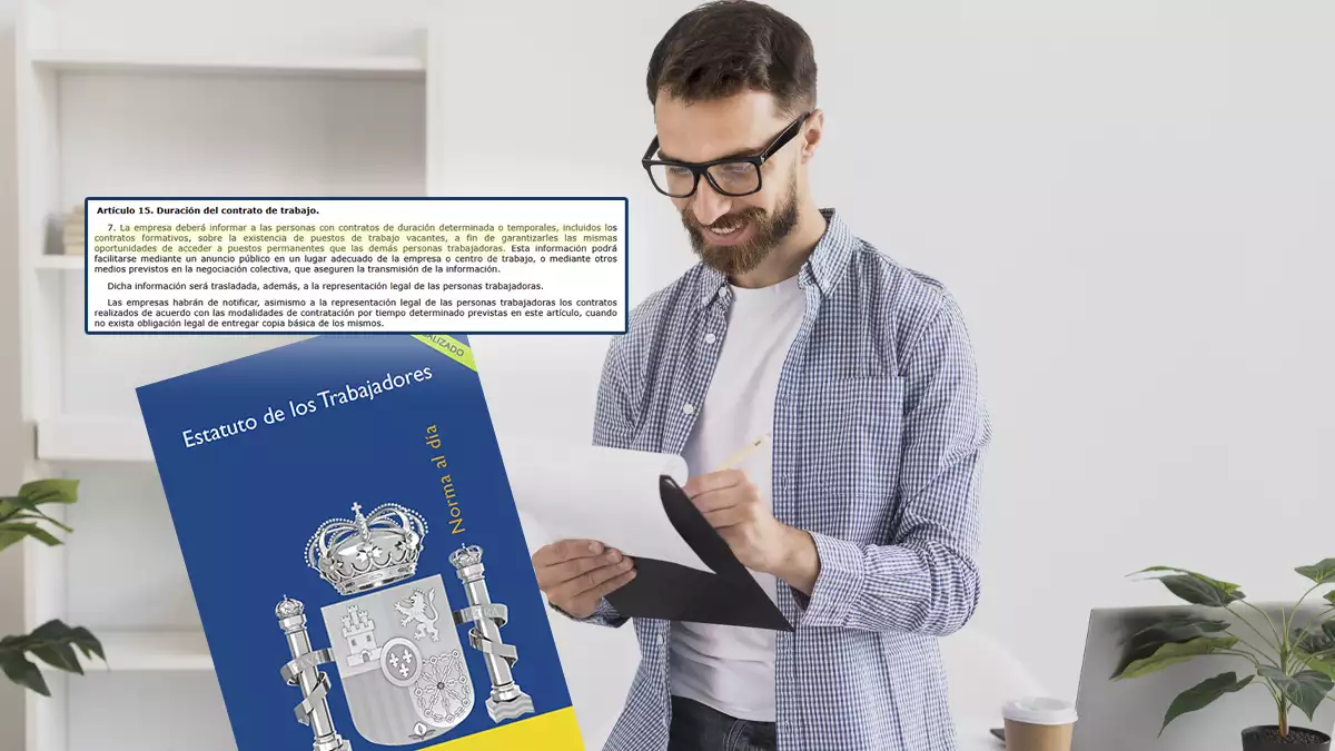 La empresa tiene que informar de vacantes fijas a trabajadores temporales