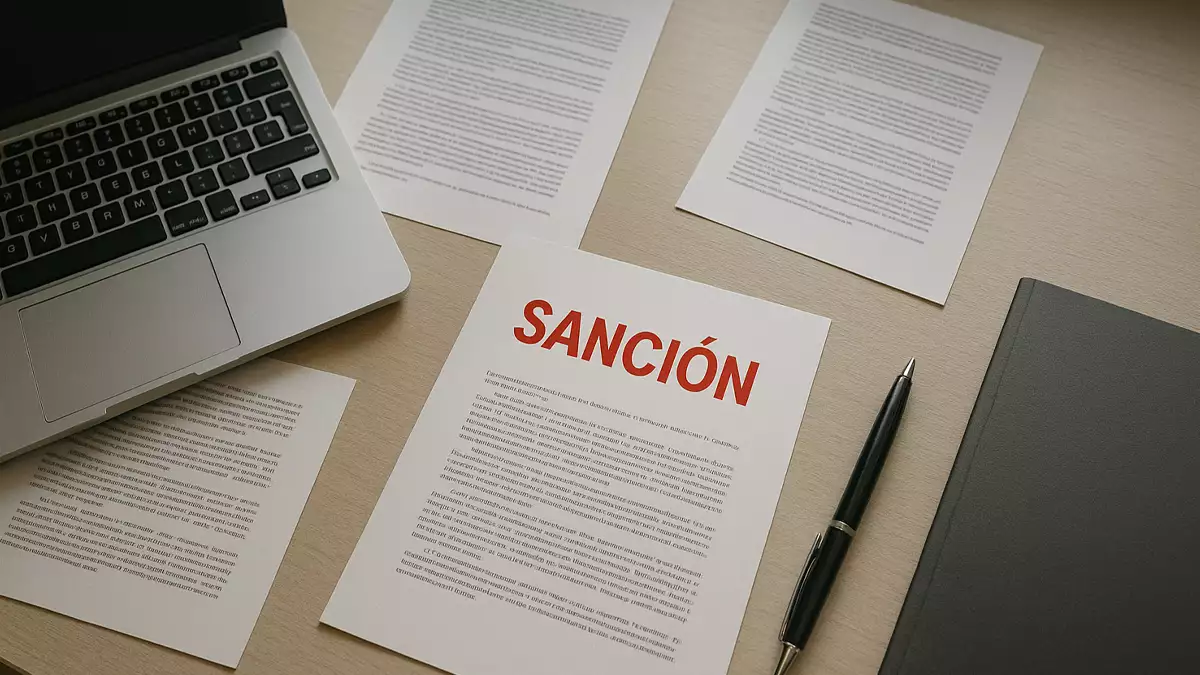 Sanción por no entregar el certificado de empresa al SEPE
