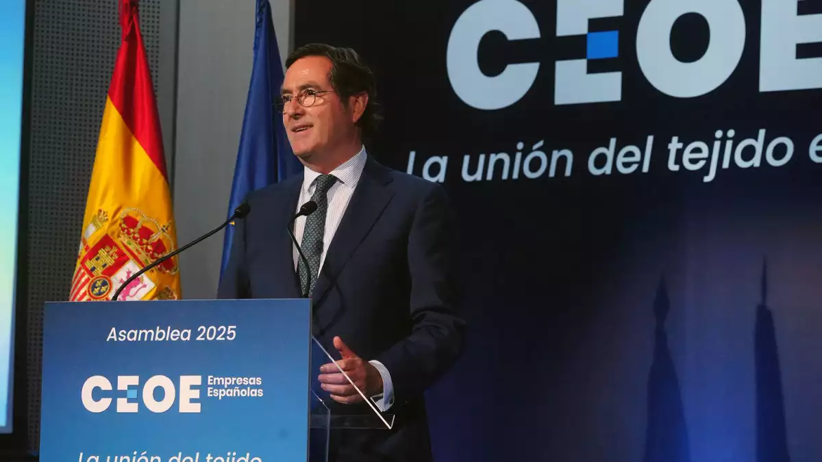 Antonio Garamendi presidente de la CEOE