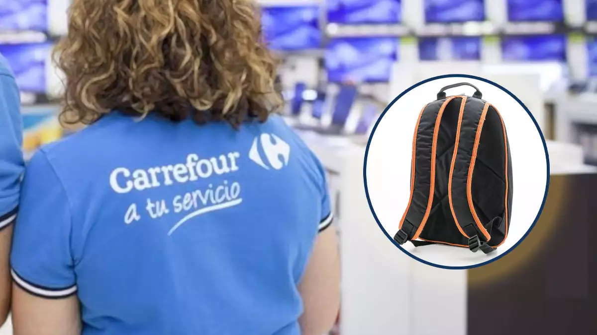 Despedida trabajadora de Carrefour por llevarse una mochila promocional de cerveza