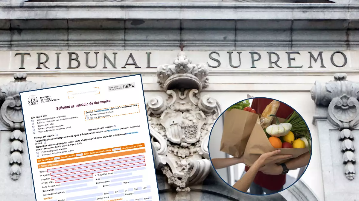 El supremo fija que la pensiones de alimentos impagados no se computan como ingreso para el subsidio por desempleo