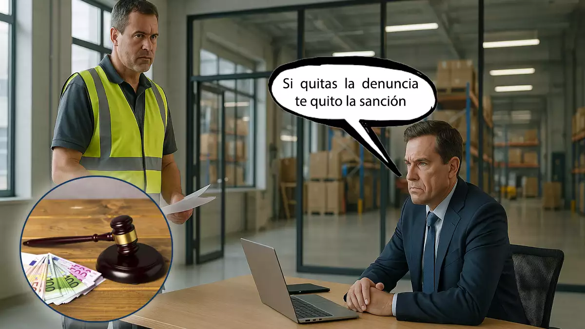 La justicia no solo anula su sanción, también obliga a la empresa a indemnizarlo