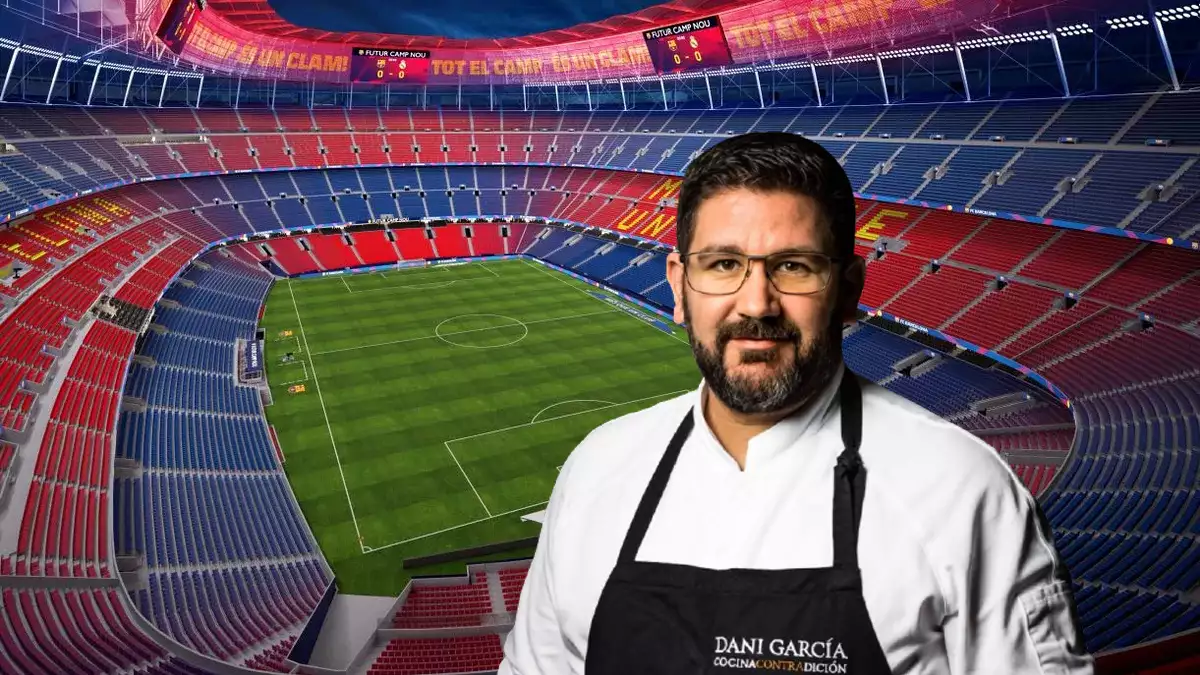 Grupo Dani García busca personal de hostelería para eventos en el campo del FC Barcelona