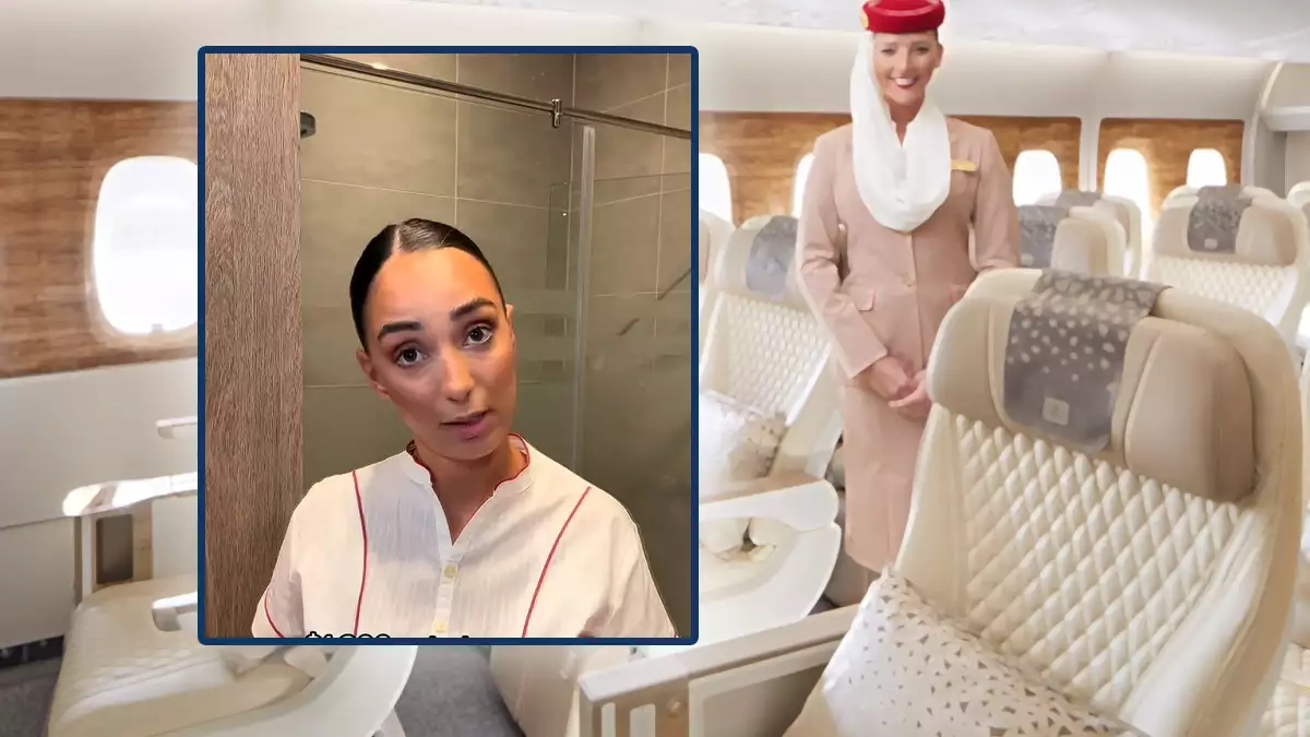Una azafata argentina cuenta cuál es su salario trabajando en la aerolínea Emirates