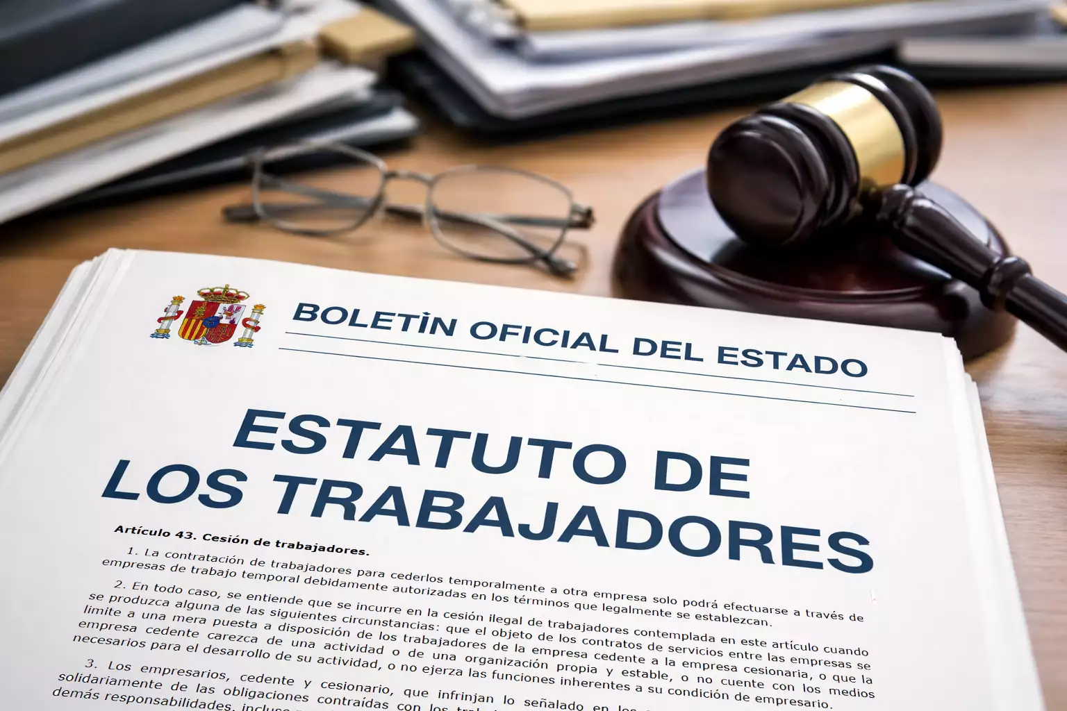 Estatuto de los Trabajadores sobre la sesión ilegal de trabajadores