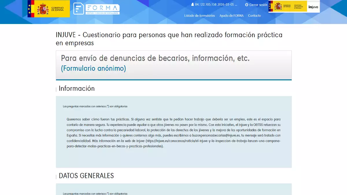 La Inspección de Trabajo abre un canal de denuncias para los becarios