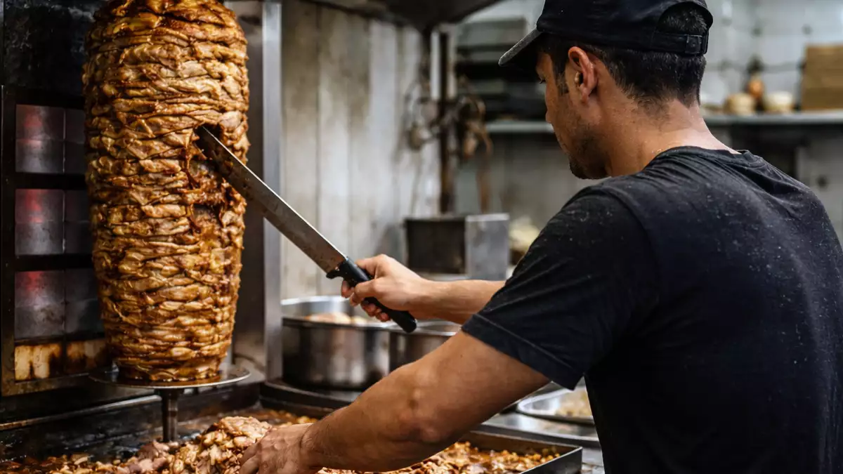 Trabajador de un Kebabs