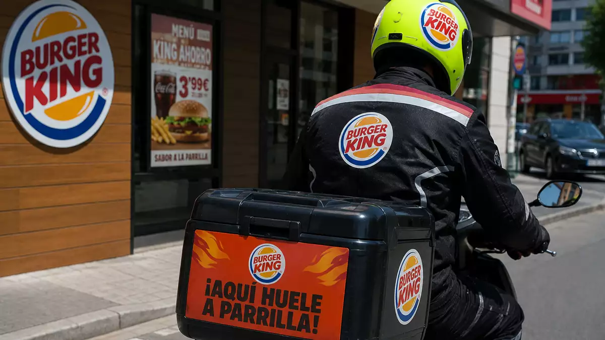 Repartidor de Burger King