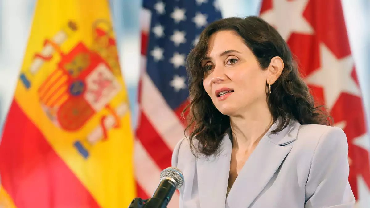 Díaz Ayuso, presidenta de la Comunidad de Madrid
