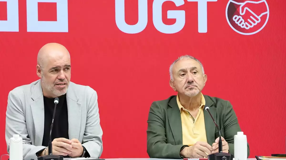 Unai Sordo y Pepe Álvarez
