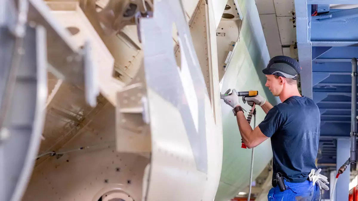 Trabajador de Airbus