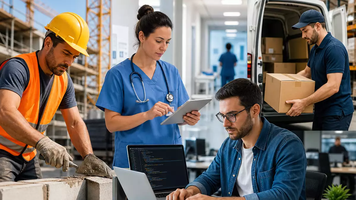 Trabajos con más empleo en España según el SEPE